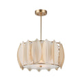 **Suspension Luminaire Moderne à Abat-jour en Verre**