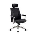 **Titre technique : Chaise de bureau ergonomique avec support lombaire et accoudoirs réglables**